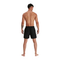 Black - Back - Speedo Mens Prime Leisure Swim Shorts