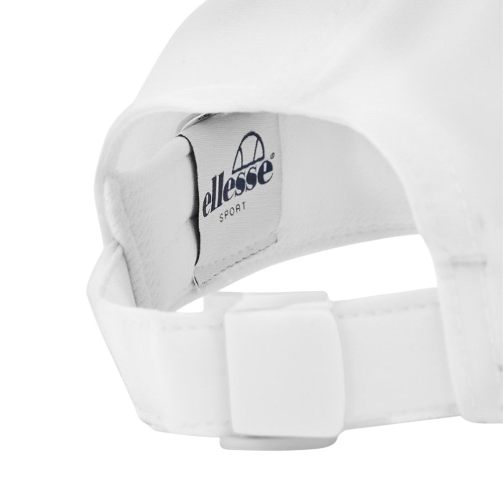 White - Side - Ellesse Unisex Adult Court Baseball Cap