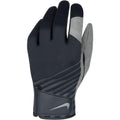 Black - Front - Nike Mens Faux Suede Winter Gloves