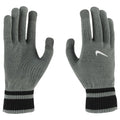 Grey - Front - Nike Mens Gripped Knitted Gloves