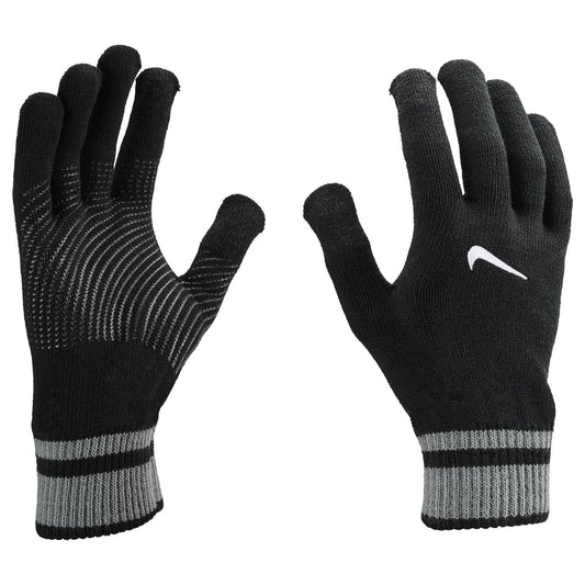 Black - Front - Nike Mens Gripped Knitted Gloves