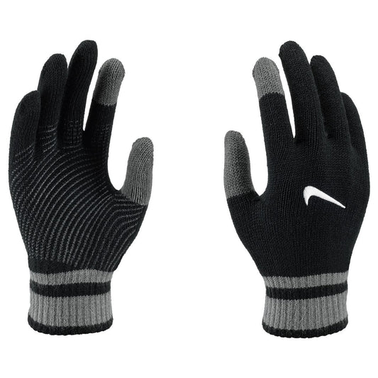 Black - Front - Nike Childrens-Kids Y Gripped Knitted Gloves