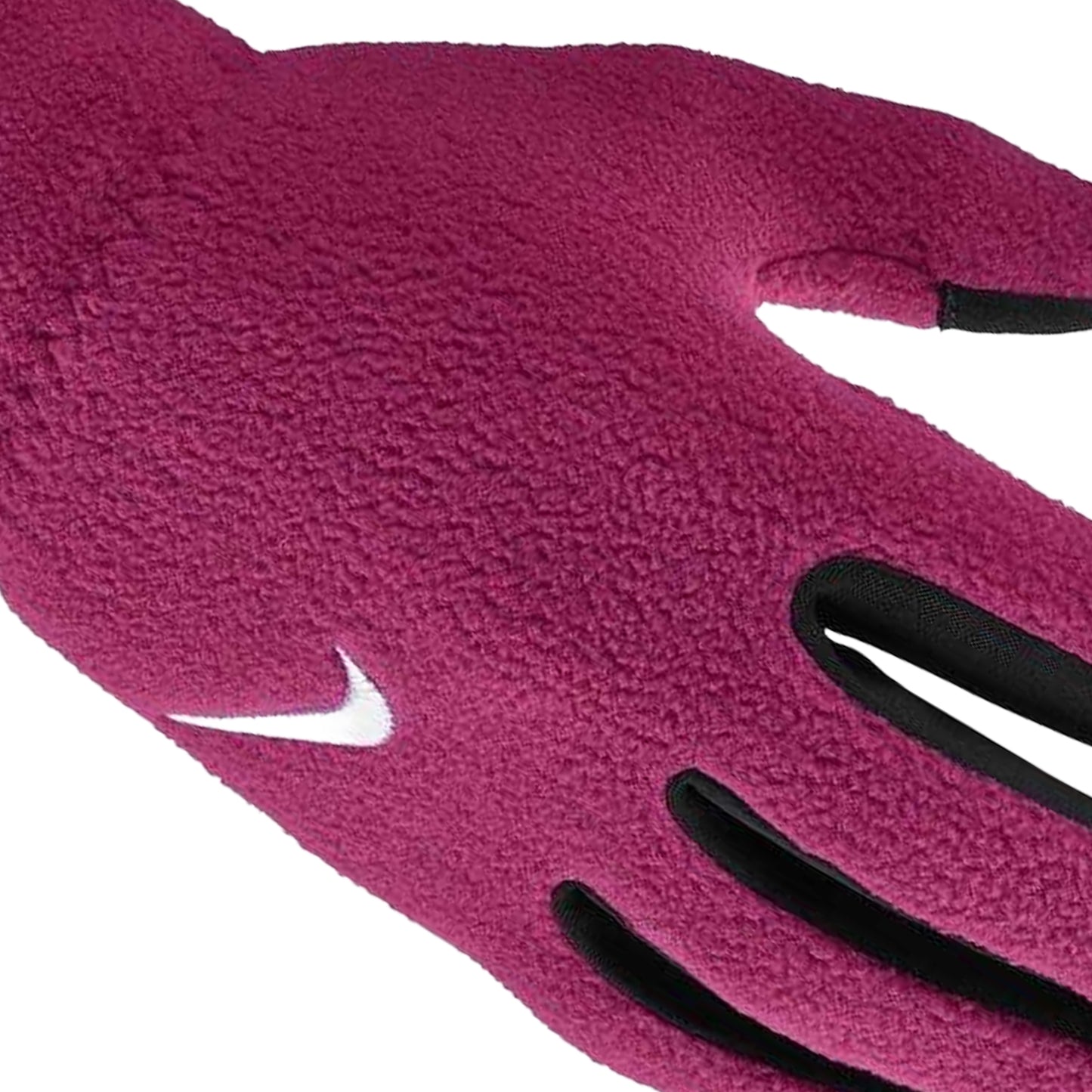 Burgundy - Lifestyle - Nike Childrens-Kids One Fleece Therma-Fit Gloves