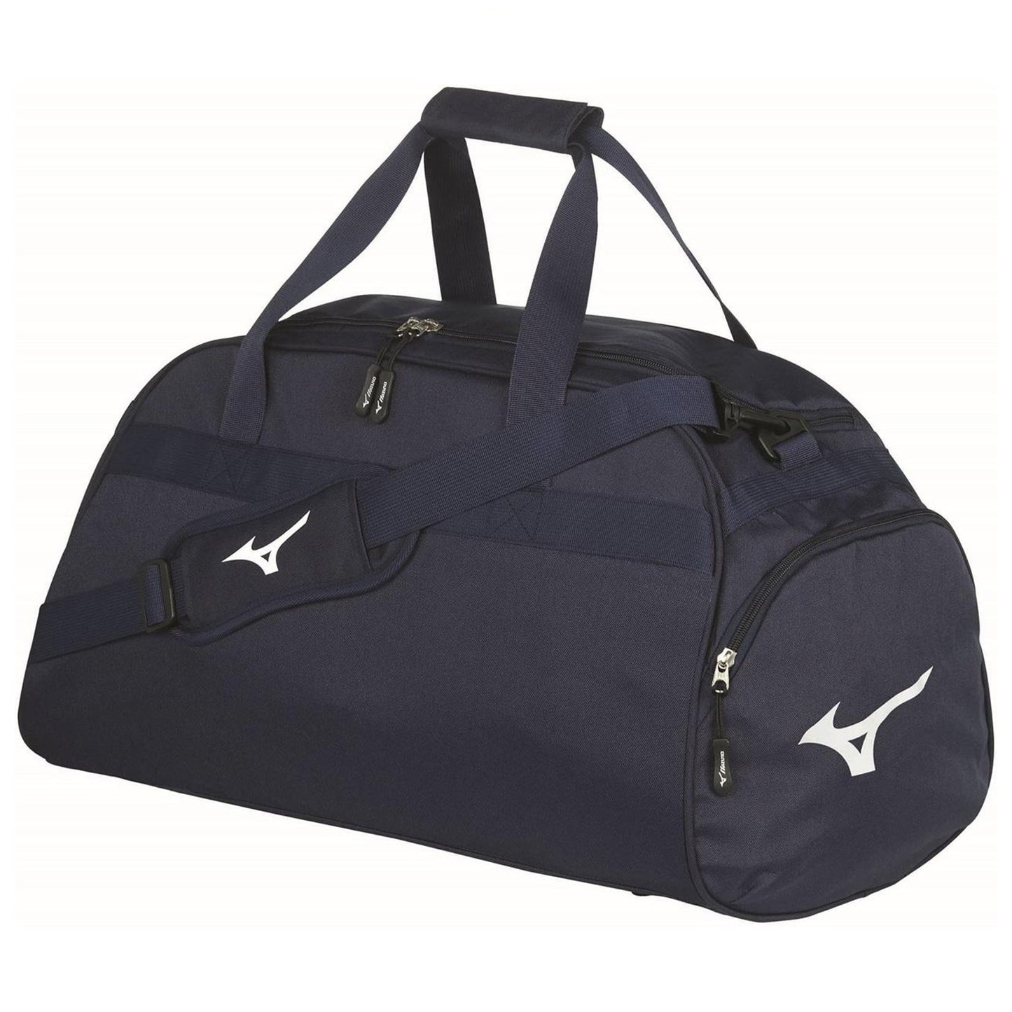 Navy - Back - Mizuno Logo 45L Holdall