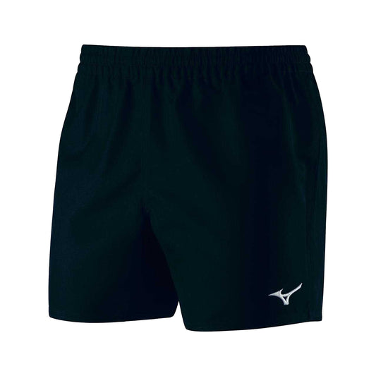 Black - Front - Mizuno Mens Authentic Rugby Shorts