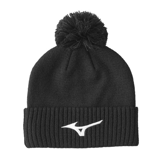 Black - Front - Mizuno Jingasa Bobble Hat