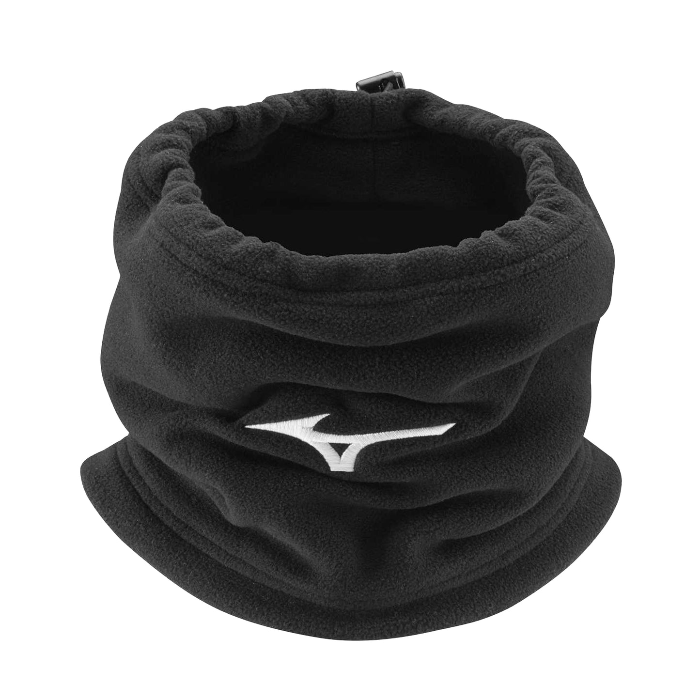 Black - Front - Mizuno Logo Lightweight Snood