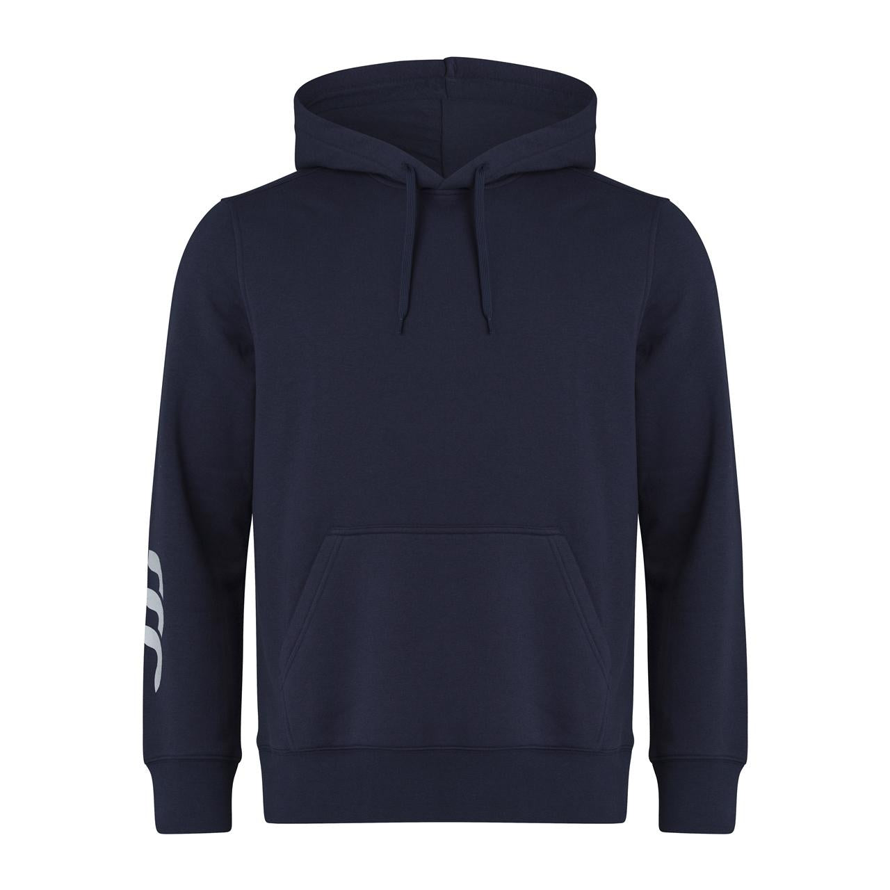 Navy - Front - Canterbury Mens Club Hoodie
