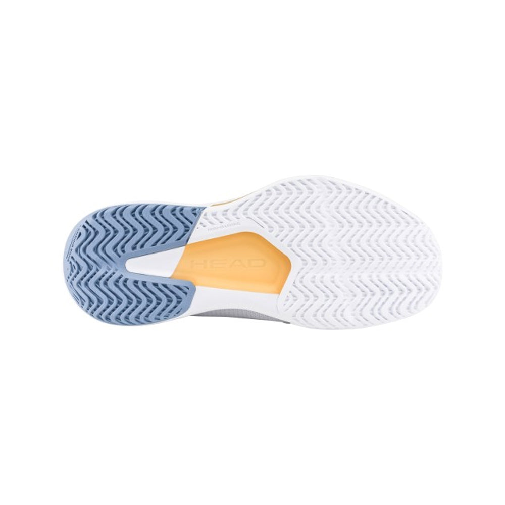 White - Side - Head Womens-Ladies Revolt Court 5.0 Tennis Shoes
