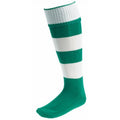 White-Emerald Green - Front - Carta Sport Mens Euro Socks