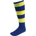 Royal Blue-Yellow - Front - Carta Sport Mens Euro Socks