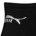 Black - Side - Puma Unisex Adult Trainer Socks (Pack of 3)