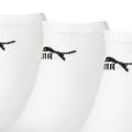 White - Side - Puma Unisex Adult Trainer Socks (Pack of 3)