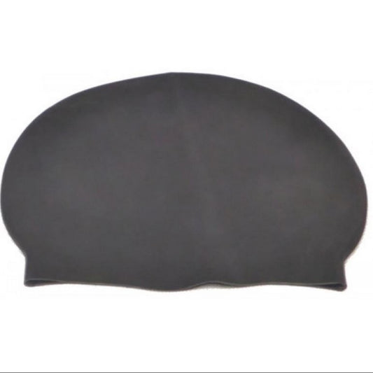 Black - Front - Carta Sport Silicone Swim Cap