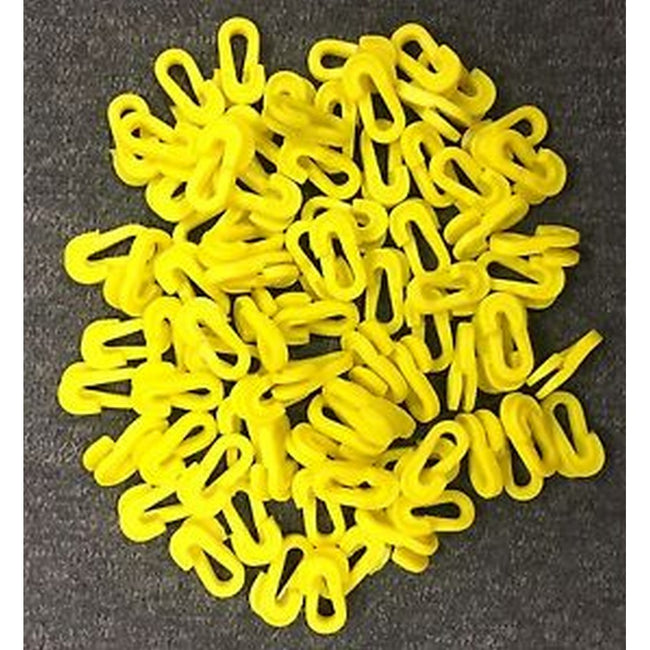 Yellow - Side - Carta Sport Net Clip (Pack Of 80)