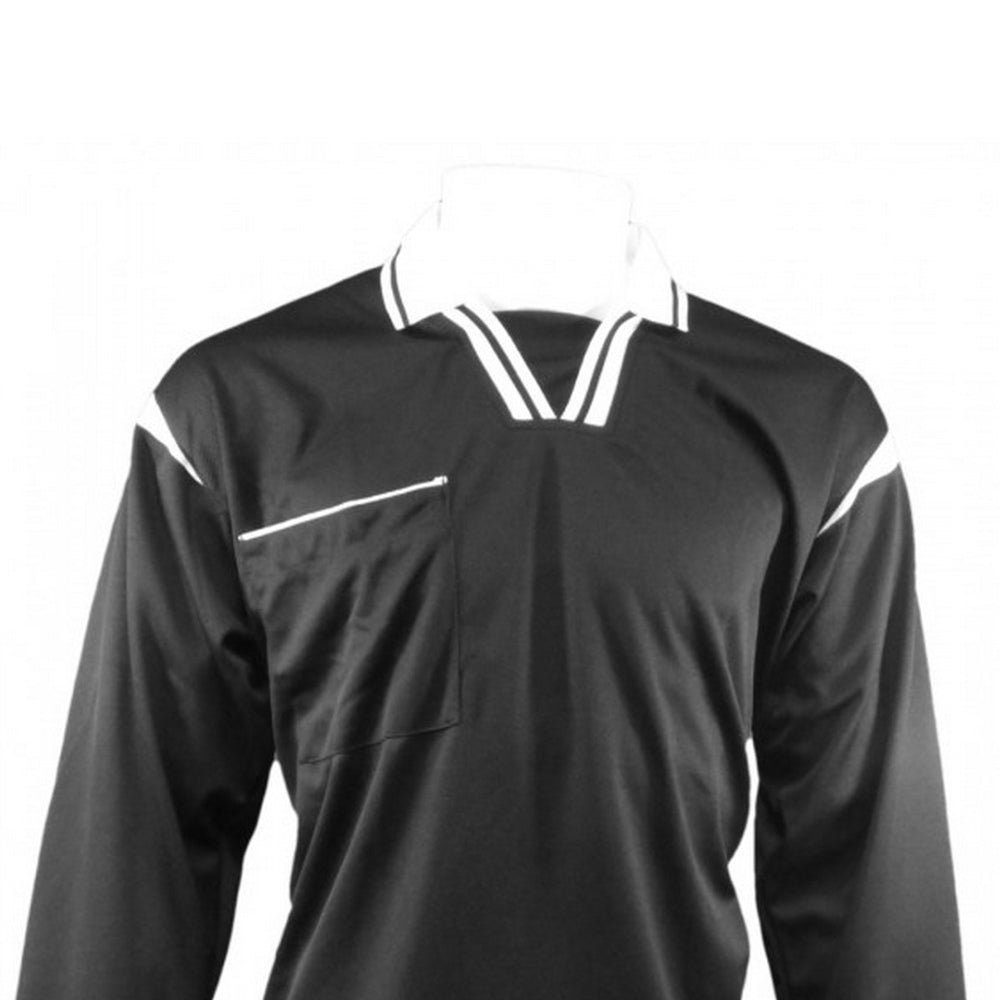 Black-White - Back - Carta Sport Unisex Adult Referee Jersey