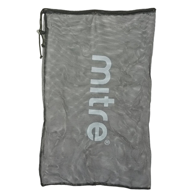 Black - Front - Mitre Mesh Football Bag