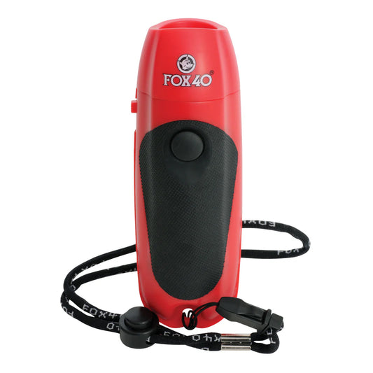 Red-Black - Front - Fox 40 Electronic Whistle