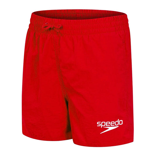 Red - Front - Speedo Childrens-Kids Essential Swim Shorts