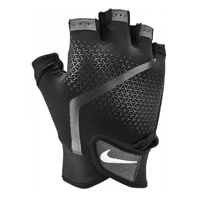 Black-Grey - Front - Nike Mens Sports Gloves