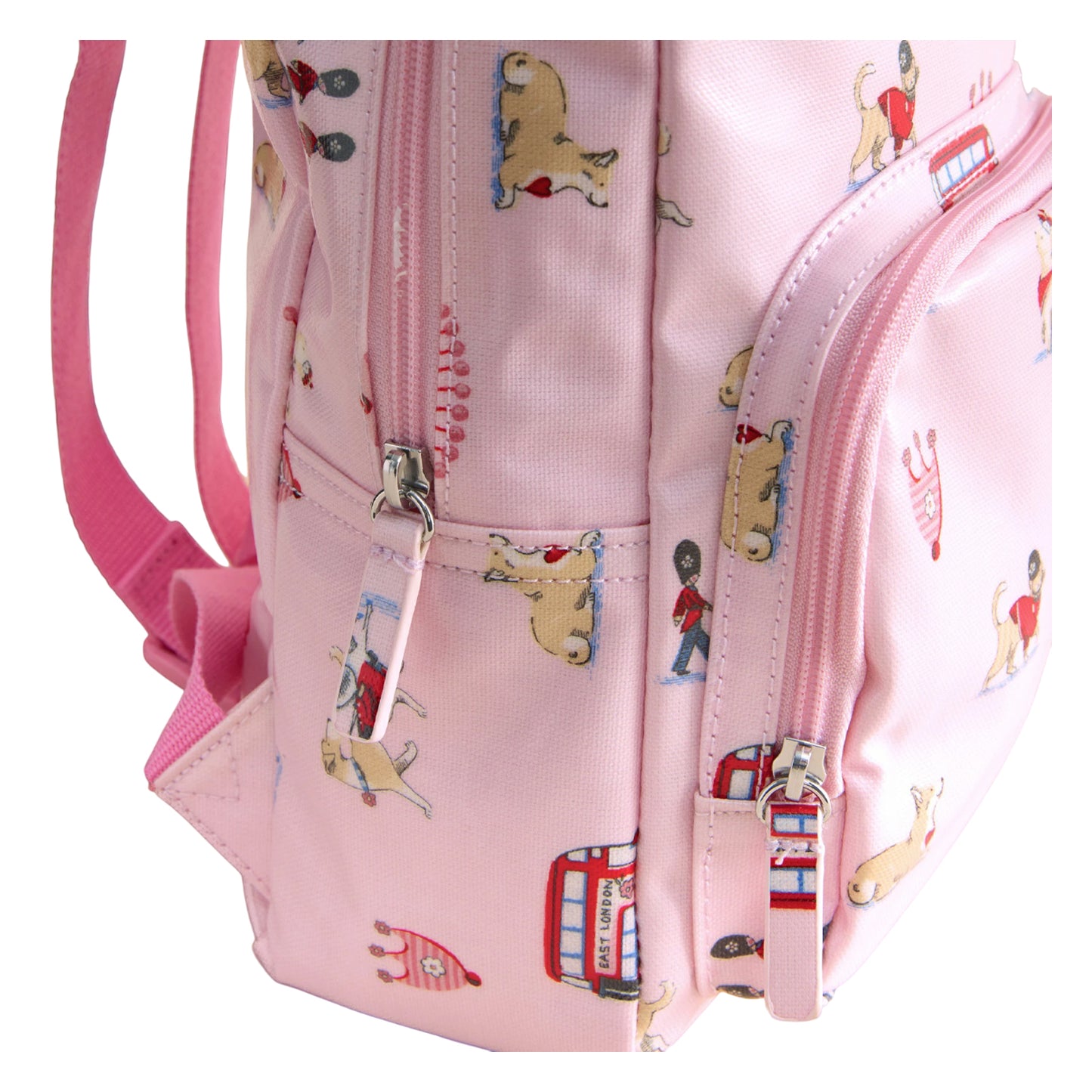 Pink - Side - Cath Kidston Childrens-Kids London Backpack