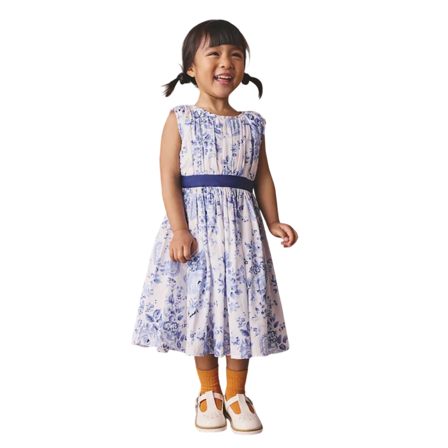 Blue - Lifestyle - Cath Kidston Womens-Ladies Floral Sleeveless Prom Dress