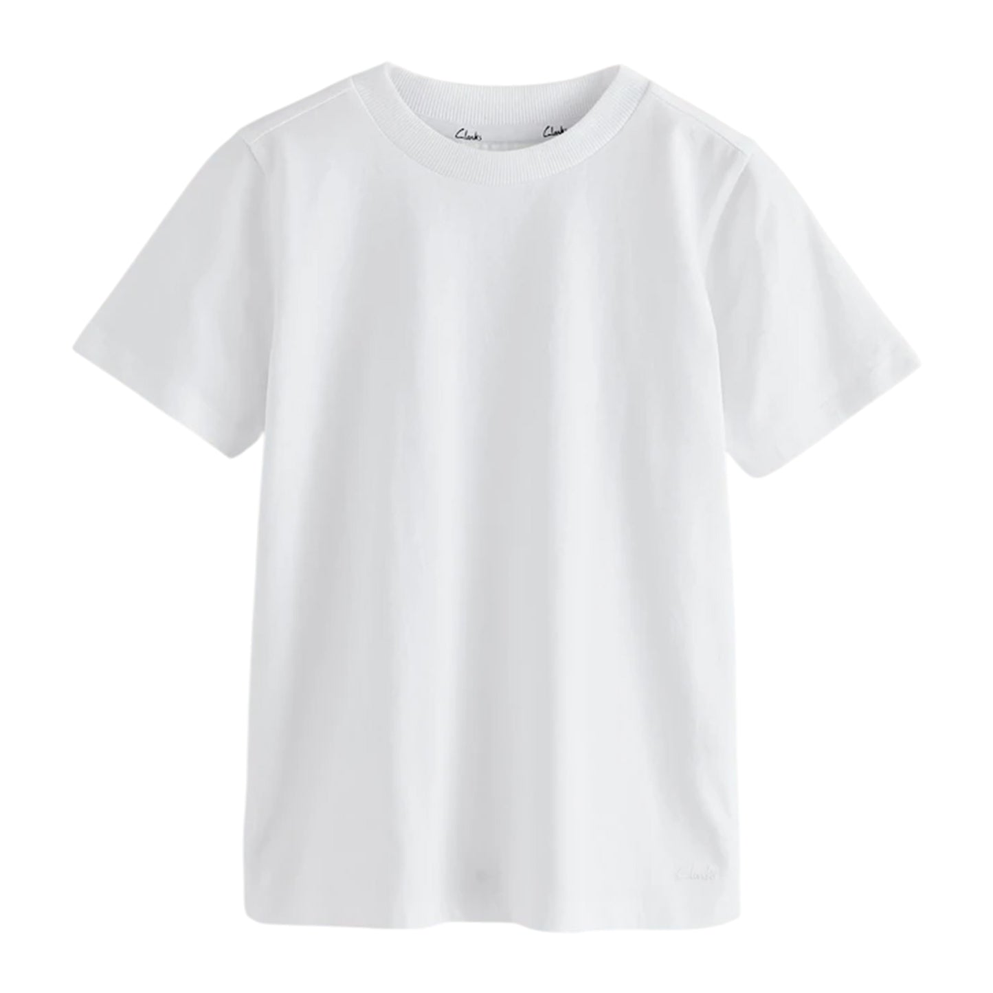 Black-Blue-White - Lifestyle - Clarks Boys Embroidered Logo Relaxed Fit T-Shirt (Pack of 3)