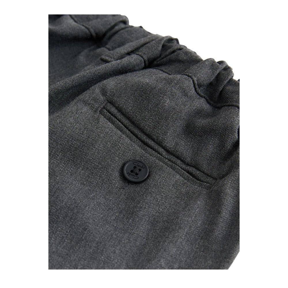 Grey - Lifestyle - Clarks Boys Pull-On Regular Trousers (Pack of 3)
