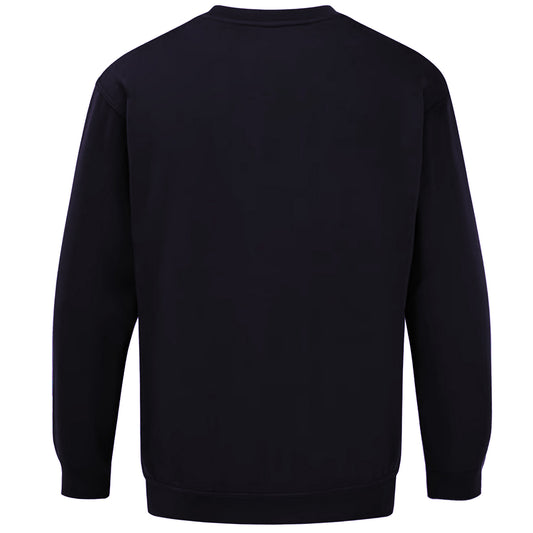 Black - Front - Duke Mens D555 Sweat Rockford Crew Neck Kingsize Jumper