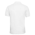 White - Back - D555 Mens Grant Kingsize Pique Polo Shirt