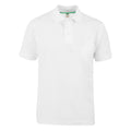 White - Front - D555 Mens Grant Kingsize Pique Polo Shirt