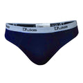 Black-Grey-Navy - Side - Duke Mens D555 London Kingsize Briefs (Pack of 3)