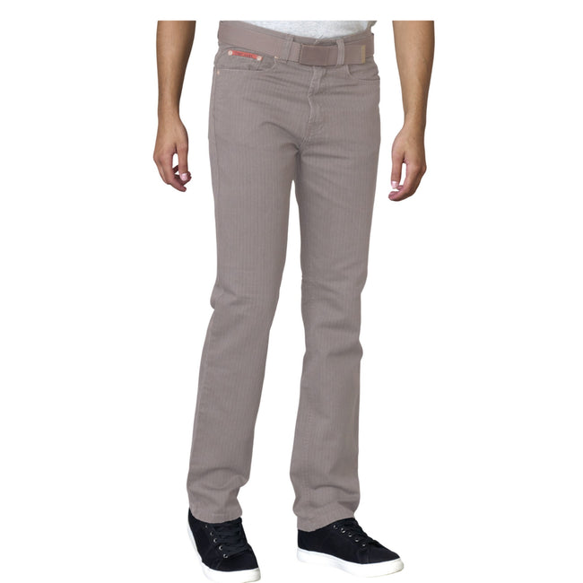 Brown - Side - Duke Mens D555 London Brian Bedford Cord Trousers