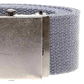 Charcoal - Back - Duke Mens D555 Edward Webbing Waist Belt