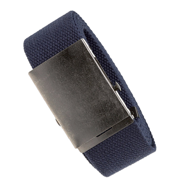 Navy - Front - Duke Mens D555 Edward Webbing Waist Belt