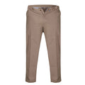 Stone - Front - D555 Mens Kingsize Bruno Stretch Chino Trousers