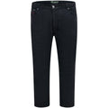 Black - Front - Duke Mens D555 London Balfour Elasticated Waist Kingsize Jeans