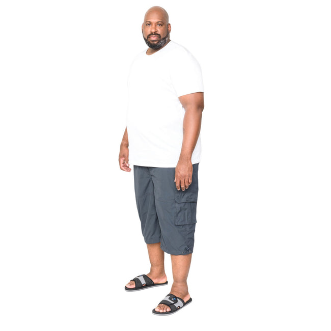 Navy - Lifestyle - Duke Mens D555 Flyers Crew Neck Kingsize T-Shirt