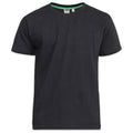 Black - Front - Duke Mens D555 Flyers Crew Neck Kingsize T-Shirt