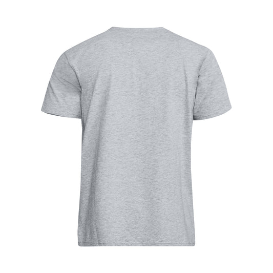 Grey - Front - Duke Mens D555 Flyers Crew Neck Kingsize T-Shirt
