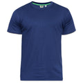 Navy - Front - Duke Mens D555 Flyers Crew Neck Kingsize T-Shirt