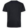 Black - Back - Duke Mens D555 Signature Cotton Kingsize T-Shirt