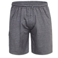 Grey - Front - Duke Mens D555 John Cotton Lightweight Kingsize Cargo Shorts