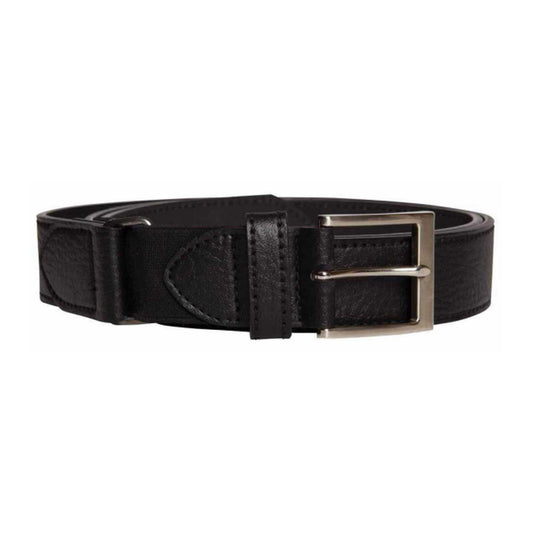 Black - Front - Duke Mens D555 Matthew Xtenda Bonded Leather Waist Belt