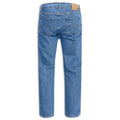 Stonewash - Back - Duke Mens D555 Rockford Comfort Kingsize Jeans