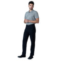 Black - Side - Duke Mens D555 Rockford Comfort Tall Jeans