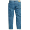 Stonewash - Back - Duke Mens D555 Rockford Carlos Stretch Jeans