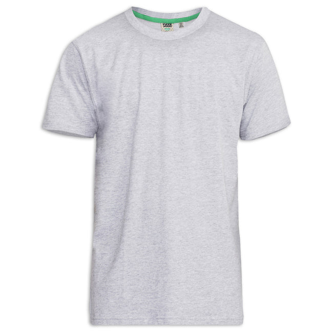Grey Melange - Lifestyle - Duke Mens D555 Flyers T-Shirt
