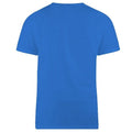 Blue - Side - D555 Mens Flyers-2 Crew Neck T-Shirt