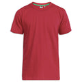 Red - Front - Duke Mens D555 Flyers 2 Crew Neck T-Shirt